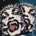 Vintage Dark Punk Gradient Rhinestone Vampire Portrait Oversized Unisex T-Shirt For Couples_viptrois.com