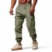 Men's Multi-Pocket Cargo Pants – Summer Outdoor Workwear Trousers (Army Green/Black/Navy/Khaki, S-XXXL)_viptrois.com