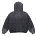 Trendy Patchwork Deconstructed Hoodie With Gradient Dye & Fleece Lining – Streetwear Essential For Fall/Winter_viptrois.com