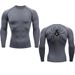 Men's Clothing Quick Drying Long Sleeve T-Shirt Printed Fitness Running Top Elastic Casual Sports Fitted Cycling_viptrois.com