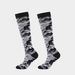 Outdoor sports leg warmers pressure socks Camouflage striped compression socks Casual sports mid-tube socks_viptrois.com