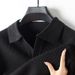 V Collar Sheep Sweater Men's Korean Version Medium Knitted Bottoming Top Loose Polo Top Men's Clothing_viptrois.com