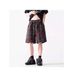 Men's Ethnic American Knit Distressed Shorts Casual Printed Five Point Pants Summer Fashion_viptrois.com