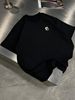 Men's Cotton Short Sleeve T-Shirt 2-Pack - Summer Casual Crew Neck Tee Set With US Letter Print_viptrois.com
