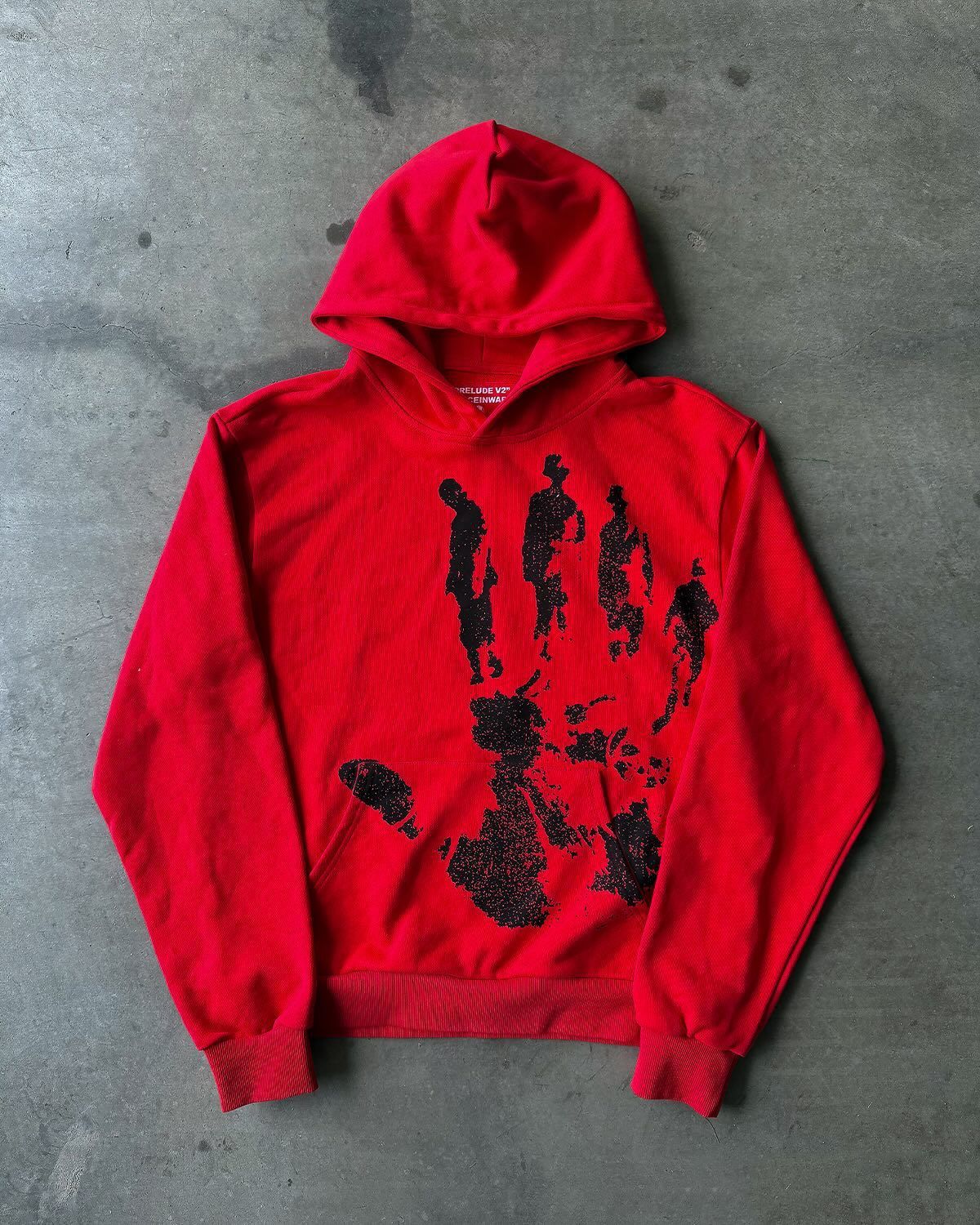 "Men's Y2K Retro Print Hoodie - Oversized Streetwear Pullover With Dark Graphic, Long Sleeve Unisex Sweater"_viptrois.com