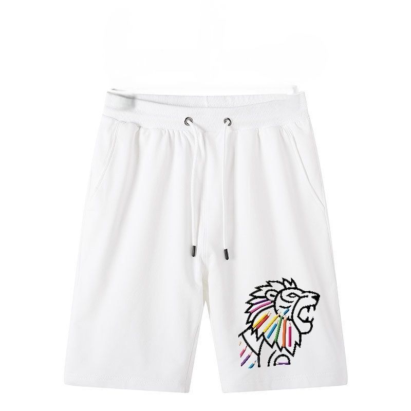 New Summer Sports Printed Versatile Shorts Five-Point Casual Trendy Unisex Loose Pants_viptrois.com