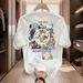 Men's Clothing Cotton Short Sleeved T Shirt Men's Trendy Brand Ins Loose Casual Round Neck Printed T Shirt Hong Kong Style Trendy Half Sleeve_viptrois.com