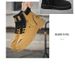 2025. Martin Boots, Men's High-top Yellow Boots, Men's Thick-soled Short Boots, Trendy Shoes_viptrois.com