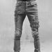 New Motorcycle Style, Trendy And Elastic Skinny Jeans_viptrois.com