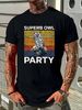 Superb Owl Party What We Do In The Shadows Lover Vintage T Shirt Fashion Stylish Breathable Graphic Slightly Unisex Comfortable Streetwear_viptrois.com