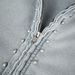 2026 Autumn Winter New Rivet Decorated Reverse Craft Solid Color Cardigan Fleece Lined Hooded_viptrois.com