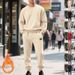 Men’s Heavyweight Fleece-Lined Hoodie & Jogger Set – Winter Thermal Sweatshirt & Lounge Pants (100% Polyester, Anti-Pilling, Black/Navy/Gray)_viptrois.com