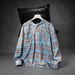 Vintage Checkered Hooded Jacket – Unisex Oversized Plaid Coat (S-XL, 4 Colors)"_viptrois.com