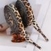Small White Shoes, Black Colored Shoelaces, Flat Basketball Shoes, Men's And Women's Canvas Shoes With Ropes, Yellow Leopard Print Sports Shoes_viptrois.com