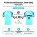 Badminton Uniform Sports Training Soccer Jersey Quick Drying Breathable Customizable Children's Adults' Team Uniform Men's Clothing_viptrois.com