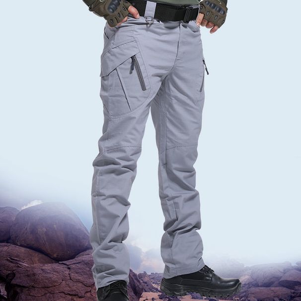 Tactical Cargo Pants For Men & Women - Durable Outdoor Work Pants With Multi-Pocket Design (IX7/IX9 Series, Black/Grey/Green/Khaki, Sizes M-6XL)_viptrois.com