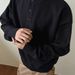 Cross-Border MADEEXTREME Autumn Winter Round Neck Retro Soft Feel Base Shirt Long Sleeve Knitted Sweater For Men_viptrois.com