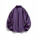 New Handsome Lapel Neck Versatile Loose Cotton Long-sleeved Shirt Simple Color Matching Casual Shirt Jacket Men_viptrois.com