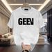 2025 Summer Loose Men And Women Pullover 100% Cotton Short Sleeve T-shirt_viptrois.com