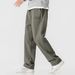 Casual Versatile Pants Men's Loose Straight Casual Pants 2024 Trendy Men's Leg Pants Versatile Ins Hong Kong Style Men's Pants_viptrois.com