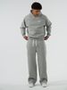 Men's Trendy Embroidered Logo Sweatpants And Jacket Set_viptrois.com