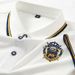 Men's Summer Embroidered Polo T-Shirt Short Sleeve Lapel Design Breathable Lightweight Streetwear Outdoor Oversized Fit_viptrois.com