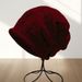 Women's Hats Autumn And Winter Wool Hat With Curled Brim Knitted Cap And Cold Hat For Women, Single Layer Thin Pile Hat To Make Your Face Look Smaller_viptrois.com
