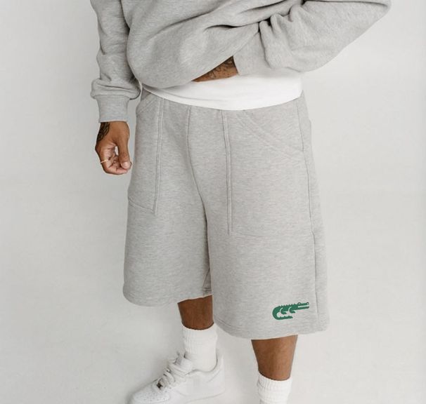 Men's Clothing Summer Men's Workwear Shorts Loose Straight Fashion Brand Crocodile Japanese Casual Shorts Five Point Pants One Piece Drop Shipping_viptrois.com