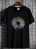 Psychedelic Mushroom Spore Print Mushroom Magic Present T-Shirt Size S-5XL Breathable Designer Clothes Top For Everyday Wear Fashion Casual Summer_viptrois.com
