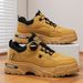Hiking Boots Autumn New Korean Style Versatile Casual Lightweight Thick Sole Wear-resistant Fashion Men's Shoes_viptrois.com