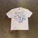 Heavyweight 250g Pure Cotton Oversized T-Shirt With Abstract Cat Print | Unisex Relaxed Fit Streetwear Tee_viptrois.com