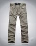 Men's Outdoor Quick-drying Pants, Fast-drying Pants, Long Pants And Short Pants, Two Sections Of Detachable Smooth Plates_viptrois.com