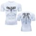 Men's Clothing Fitness Clothes Running Sportswear High Elastic Short Sleeve Men's Training Clothing Sports Quick Drying Clothes Tights Men_viptrois.com