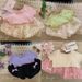 Girls Summer Suit New Style Baby Girl Korean Style Fashionable Short Sleeved Little Girl Flower Bud Pants Summer Cute Two Piece Suit_viptrois.com