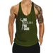 2025 New Basketball Training Muscle Fitness Vest For Men, Sweat-absorbing Sleeveless Bodybuilding I-back Vest_viptrois.com