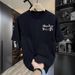 2025 New Heavyweight Trendy Brand Pure Cotton Printed Men's Short Sleeve T-Shirt Summer Hot Trend Casual Round Neck Tee_viptrois.com