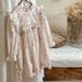 Mother & Kids French flower fungus lace stand collar girl dress 2024 autumn children's clothing long sleeve children's princess dress pure cotton_viptrois.com