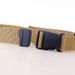 Women's Belts 2.5 Wide Buckle Thin Belt Outdoor Workwear Students Metal Free Trousers Belt Canvas Military Training Nylon_viptrois.com