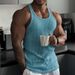 Men's Performance Workout Tank Top – Moisture-Wicking & Breathable Gym Vest (Striped & Solid Colors, Sizes M-5xl)_viptrois.com