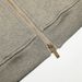Vibe Trendy American Style Solid Color Hooded Sweatshirt Men's Spring And Autumn Sports Shirt Versatile Loose Double-Zip_viptrois.com