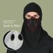 Winter Thermal Balaclava Face Mask With Filter - Windproof Fleece Lining For Men's Motorcycle, Skiing & Outdoor Sports - Stretchable Polyester (Black)_viptrois.com