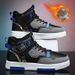 Men's Winter Thermal Lined Slip-Resistant Casual Sneakers - Lightweight Work Boots With Anti-Slip Rubber Sole For Comfort & Durability_viptrois.com
