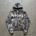 Y2K Retro Streetwear Hoodie – Unisex Zip-Up Oversized Pullover With Distressed Print (XS-3XL, 90s Grunge Aesthetic, Black/Pink/Camo)_viptrois.com