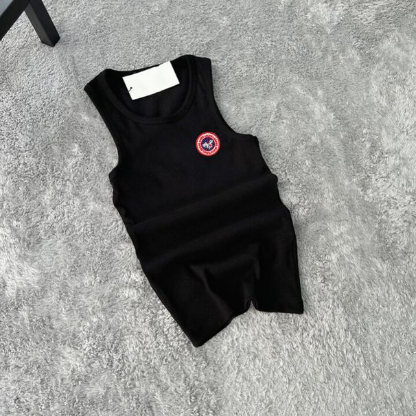 Men's Clothing New American-Style Trendy Ribbed Sports Vest & Fitness Base Layer With Emblem_viptrois.com