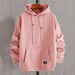Men's Clothing Autumn And Winter New Men's Large Size Casual Style Jacket Jacquard Hooded Sweatshirt Lace Up Long Sleeved Knitted Men_viptrois.com