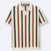 Loom Wholesale Men's Clothing European And American Style Coarse Knit Hollow Out Knitwear Striped Color-Block Woolen_viptrois.com