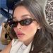 Retro Small Sunglasses for Women Tiny Narrow Fashion Sun Glasses_viptrois.com
