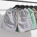 Casual Sports Four-inch Shorts For Men, Summer Knitted Casual Running Fitness_viptrois.com