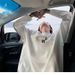 American Style Pure Cotton Long Sleeve T-Shirt Men, Loose Fit, Plus Size, Trendy Brand Sweatshirt, Inner Layer Top,_viptrois.com
