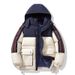 Men's Clothing Couples Autumn And Winter Short Cotton Coat Men's Foreign Trade Down Jacket Stand Collar Hong Kong Style Warm Puffer Jacket_viptrois.com